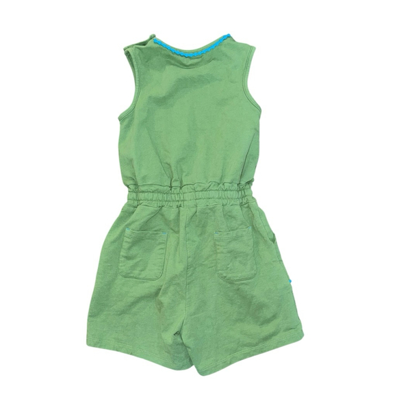 Girls Boden Green Romper Size 7-8Y sleeveless jumper preppy - Picture 2 of 5